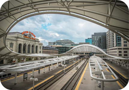 Train station image