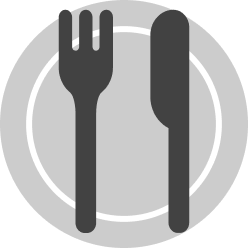 cutlery and knife icon