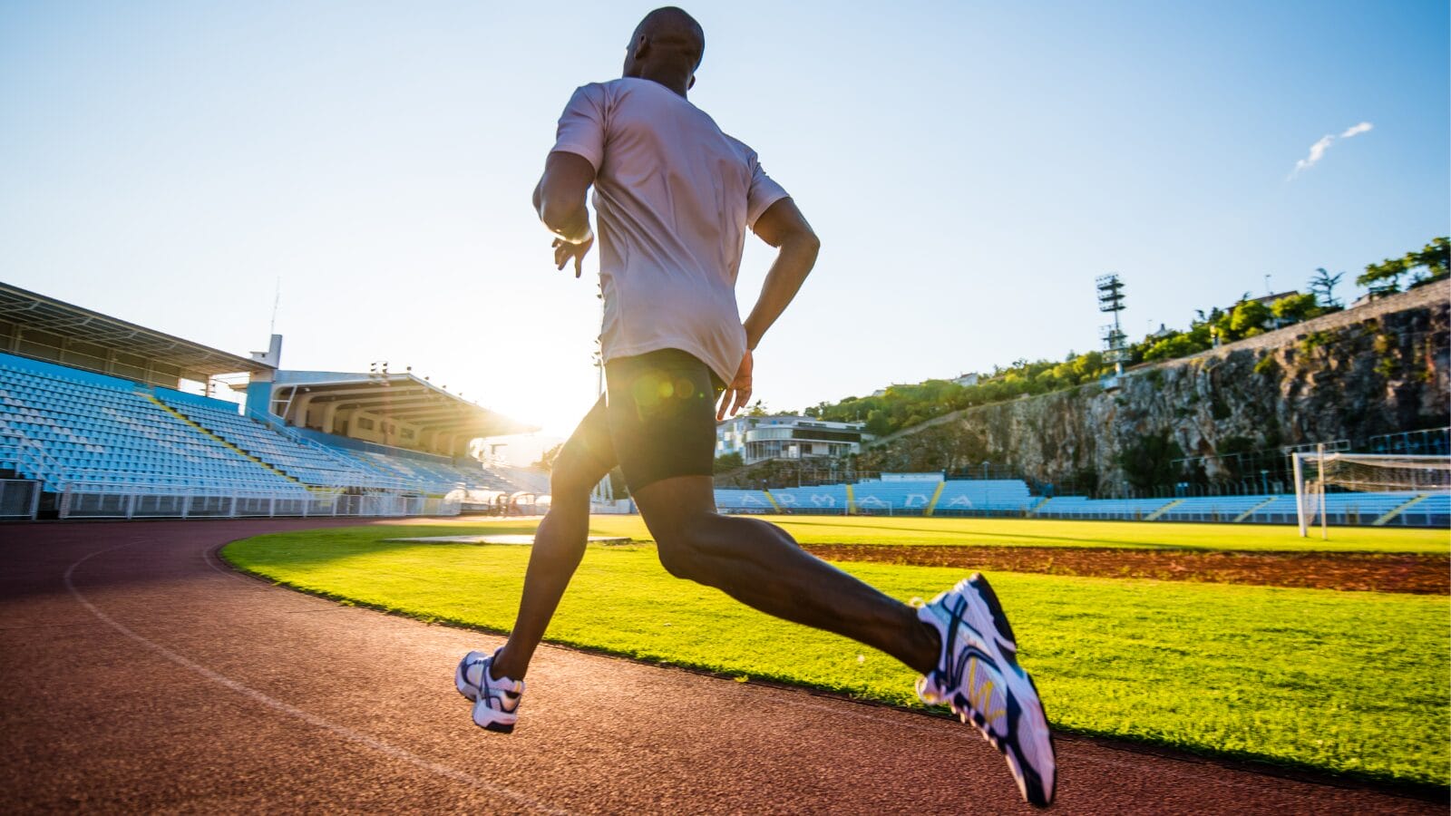 Man running